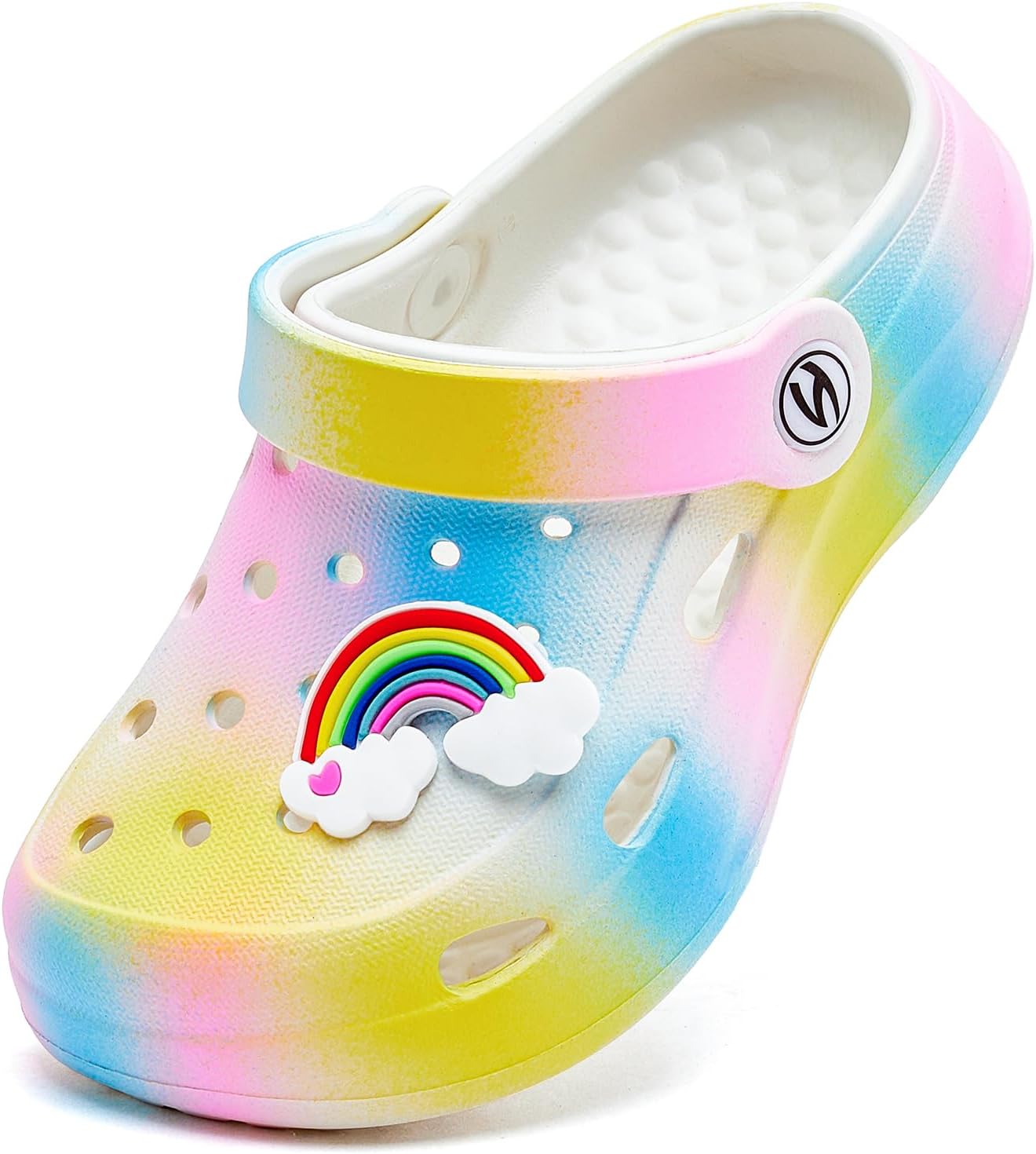 HOBIBEAR Kid's Unsiex Garden Shoes Cute Cartoon Sl...