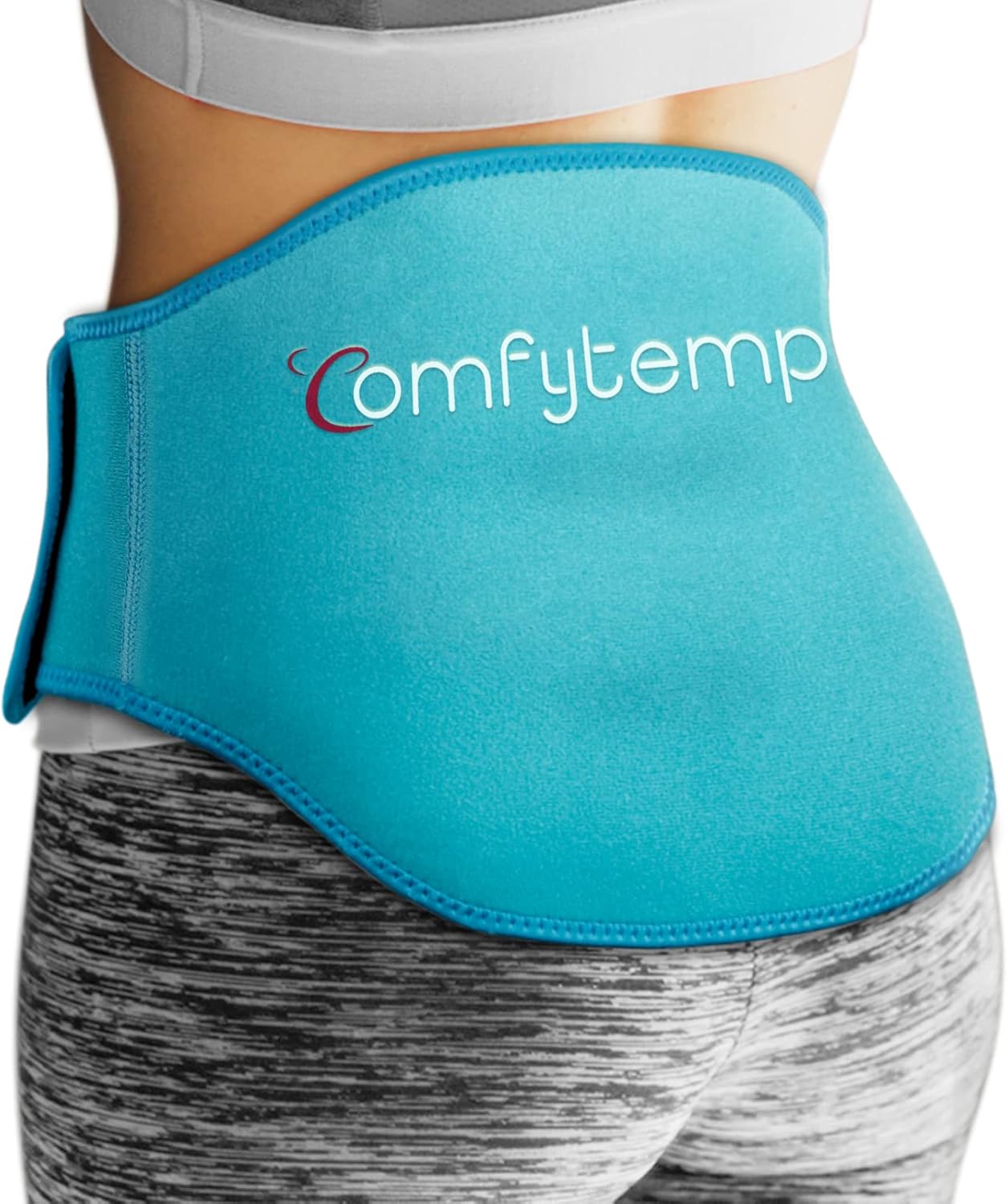 Comfytemp Gel Pack with Back Wrap, Microwave Heat Therapy and Cold Compress for...