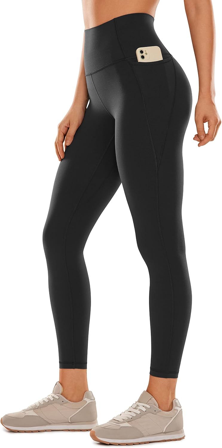 CRZ YOGA Women's Butterluxe Gym Leggings, Special High Waisted Workout Leggings...