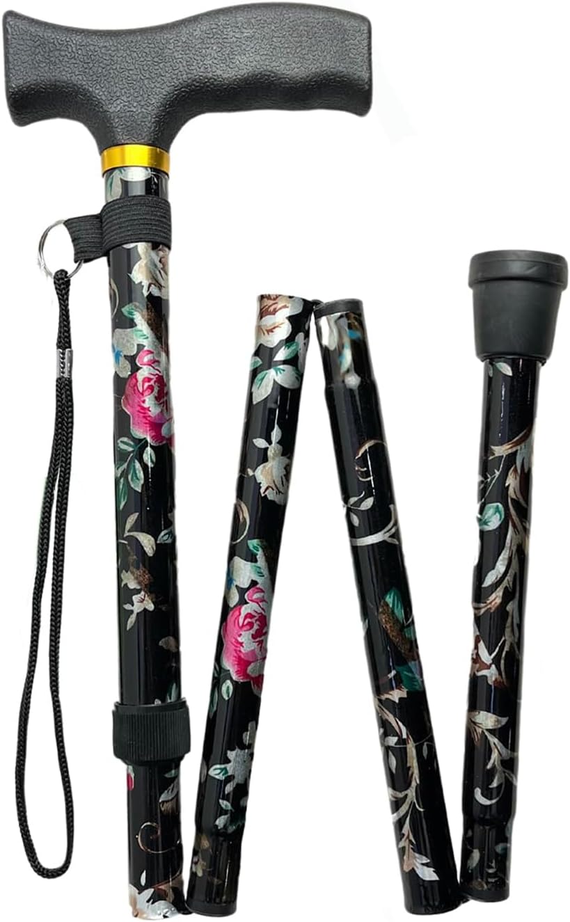 Special BeGrit Walking Sticks, Unique Folding Walking Sticks for Women, Adjustab...