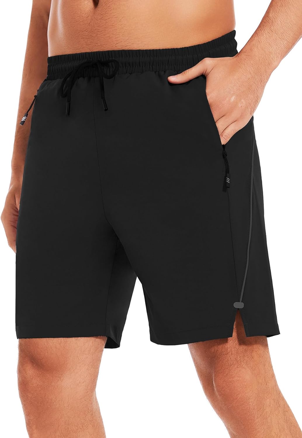 SIHOHAN Men's Gym Shorts 7 Inch Sports Shorts Quick Dry Running Shorts Athletic...