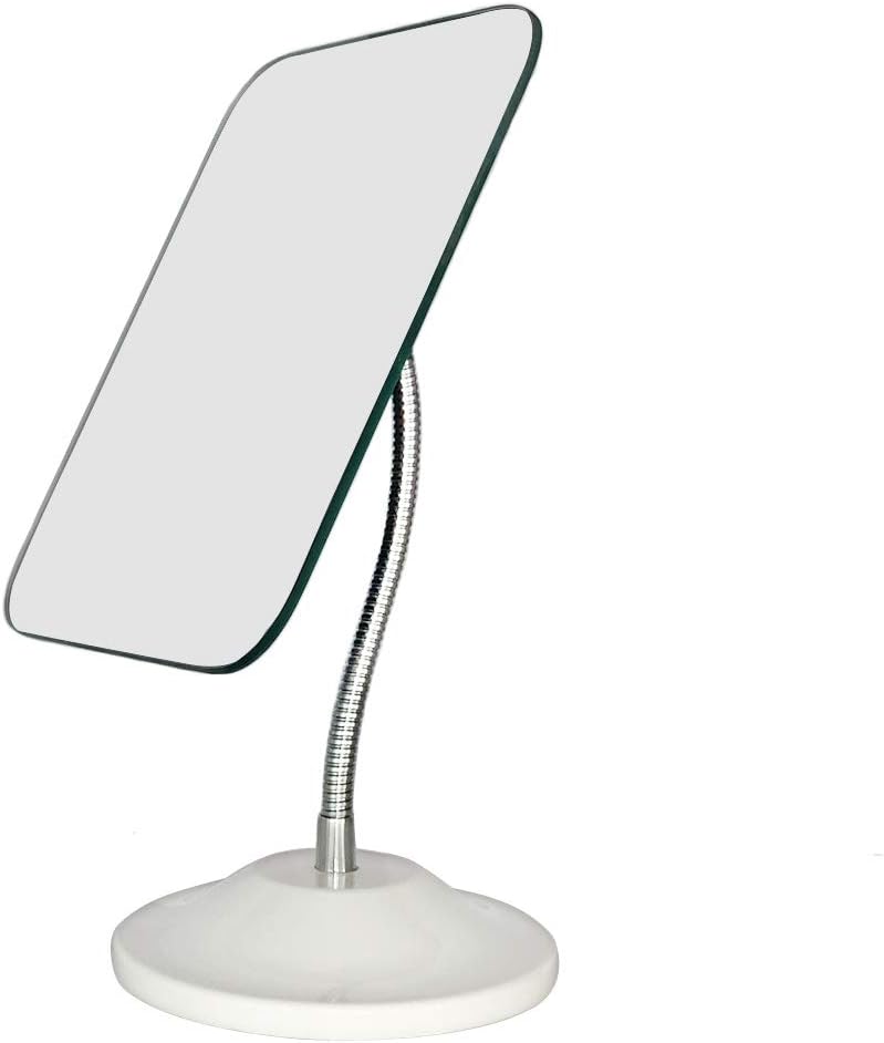 YEAKE Flexible Gooseneck Makeup Mirror,360°Rotation Folding Portable Desk Vanity...