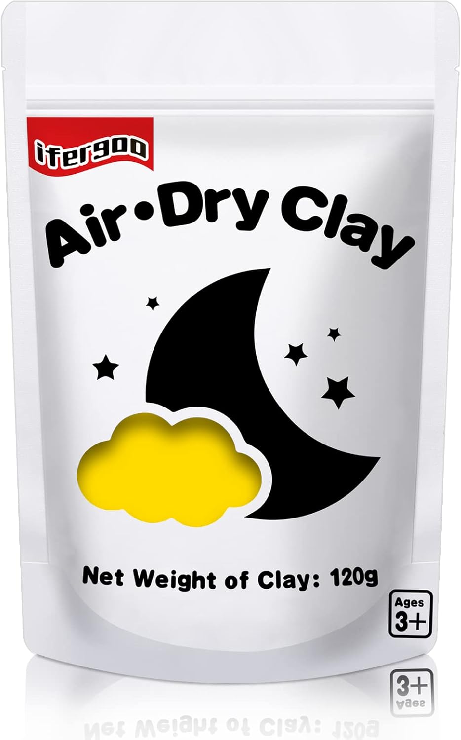 iFergoo Air Dry Clay, Ultra Light Modeling Clay, Magic Clay DIY Creative Modelin...