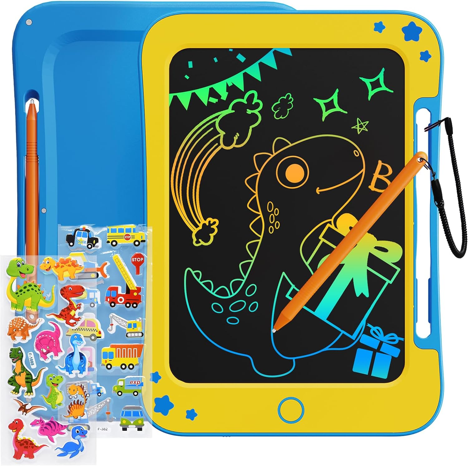 TEKFUN Kids Toys for 3 4 5 6 Years Old Boys Girls Gifts, 8.5 Inch LCD Writing Ta...