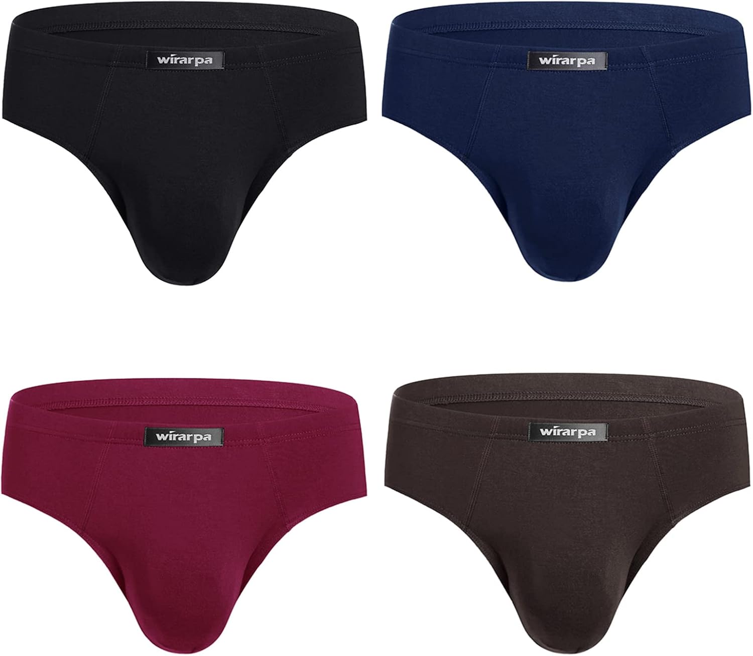 wirarpa Men's Underwear, Special Microfiber Briefs with No Fly, Innovative Men's...