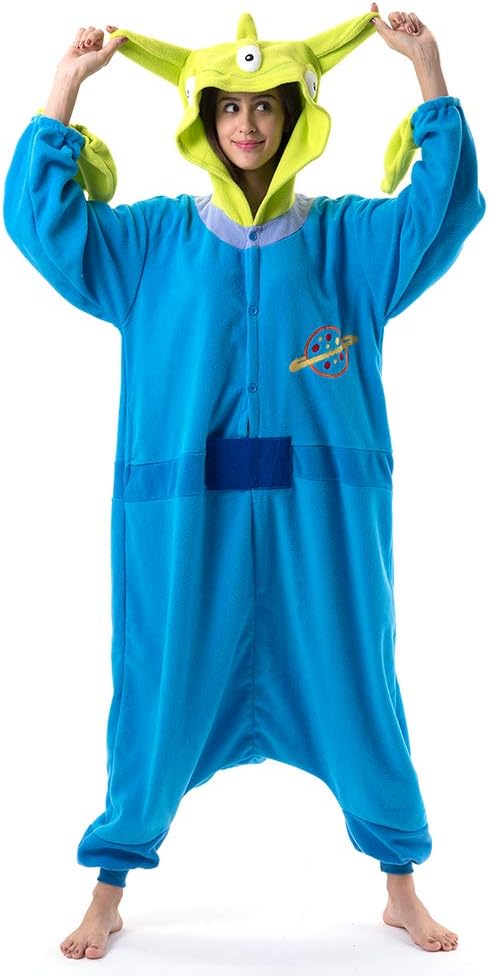 Beauty Shine Unisex Adult Onesie One Piece Pajamas Cosplay Cartoon Costume Hallo...