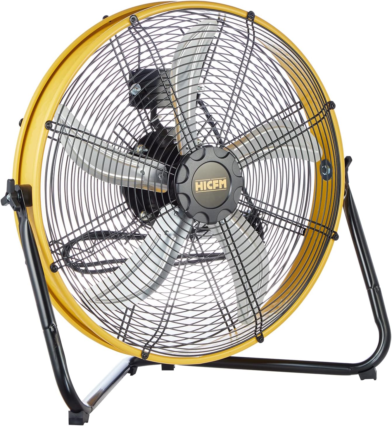 6300 CFM 20 inch Heavy Duty Shroud Fan with IP44 Enclosed Powerful 1/4 Motor, Hi...