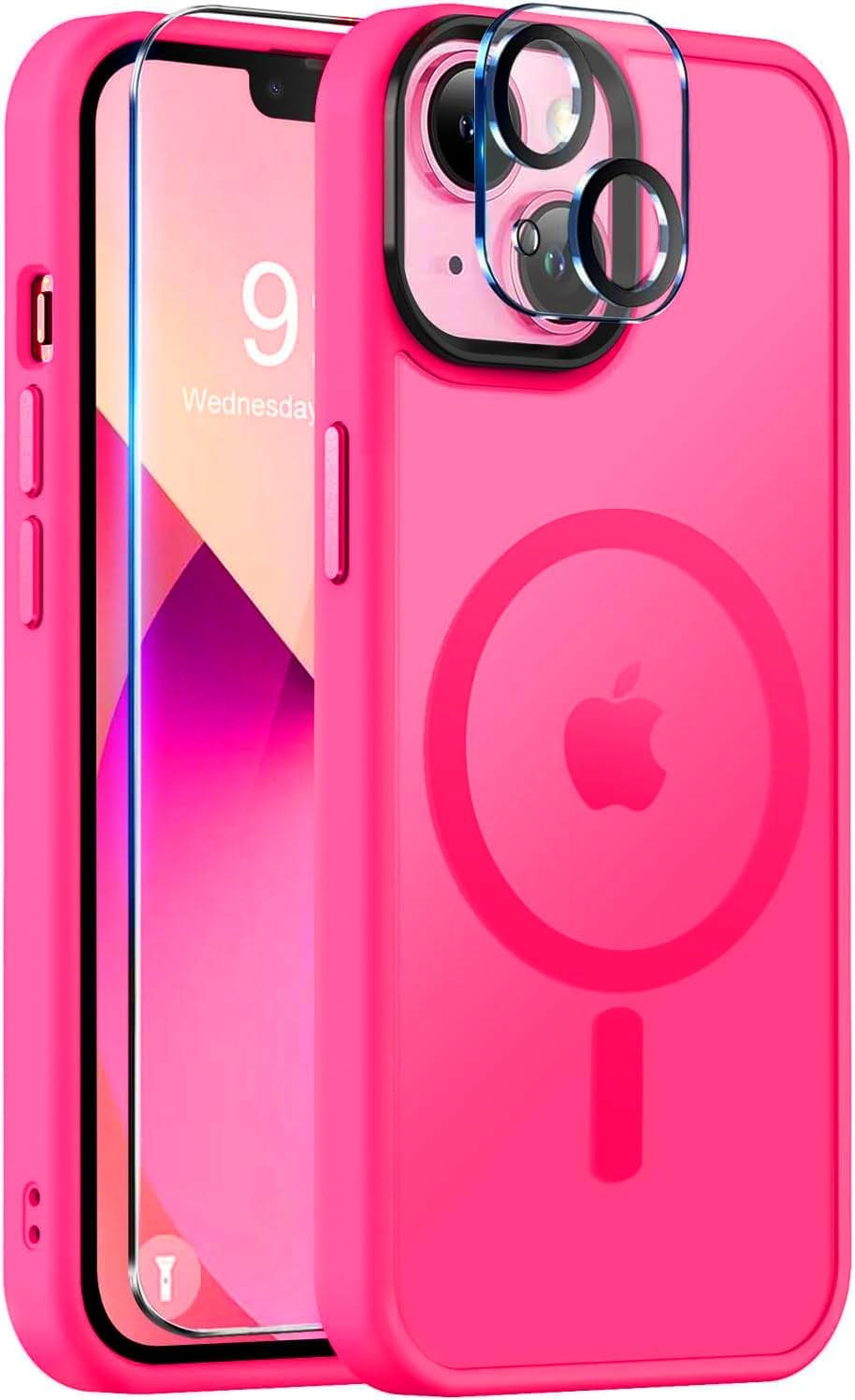 BossKiss Compatible iPhone 13 Case, Special Protective Case [Compatible with Mag...