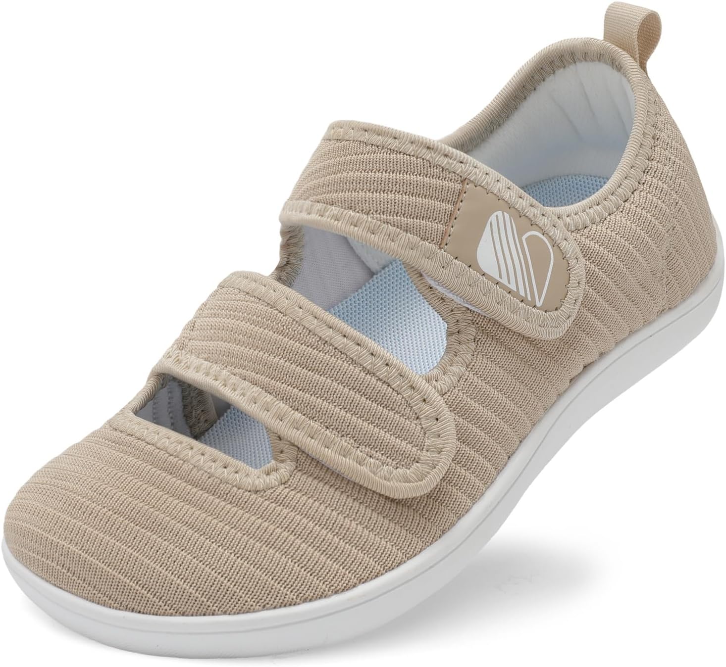 Besroad Womens Walking Shoes Wide Diabetic Shoes Adjustable Barefoot Shoes Casua...