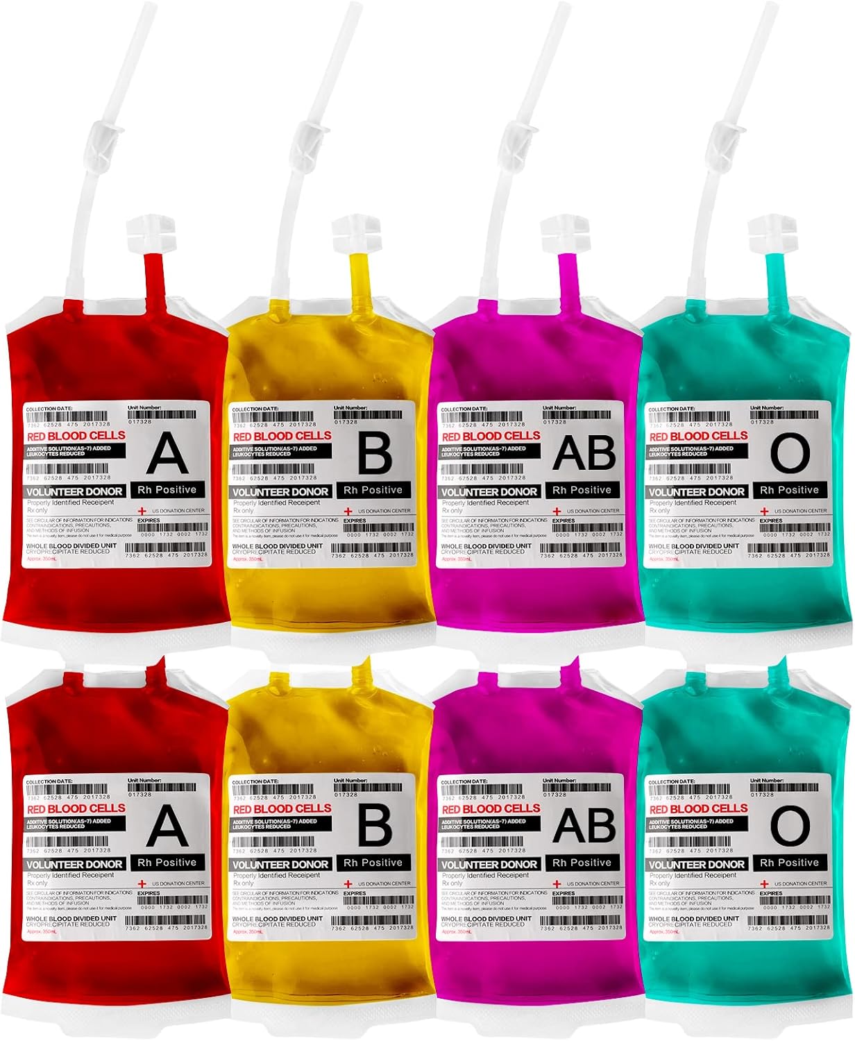 Meowtastic Halloween Party Decorations, Special Blood Bags for Drinks, Reusable...