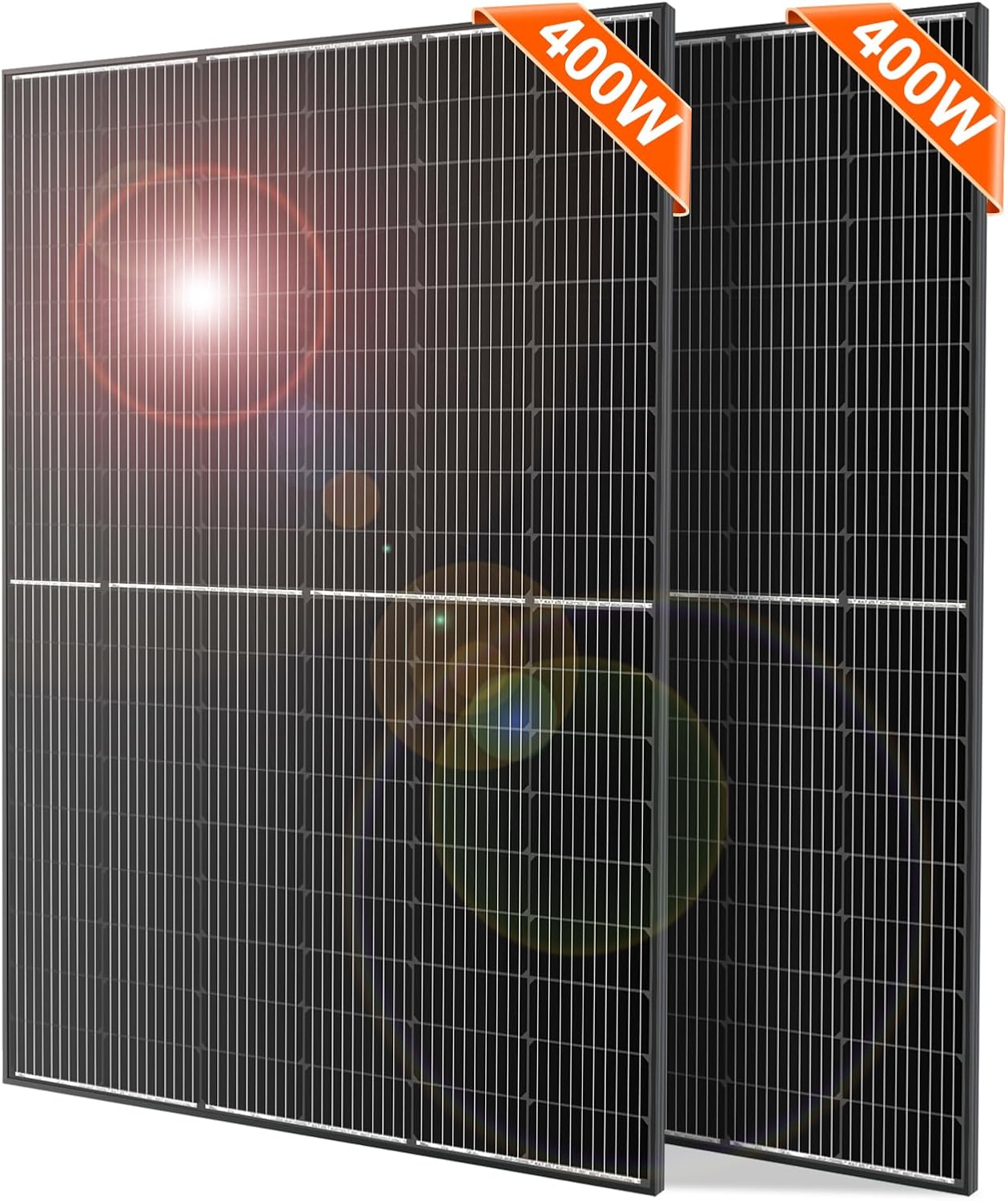 DOKIO 2PCS Solar Panels, Special Solar Panel Kit with High Efficiency, Innovativ...