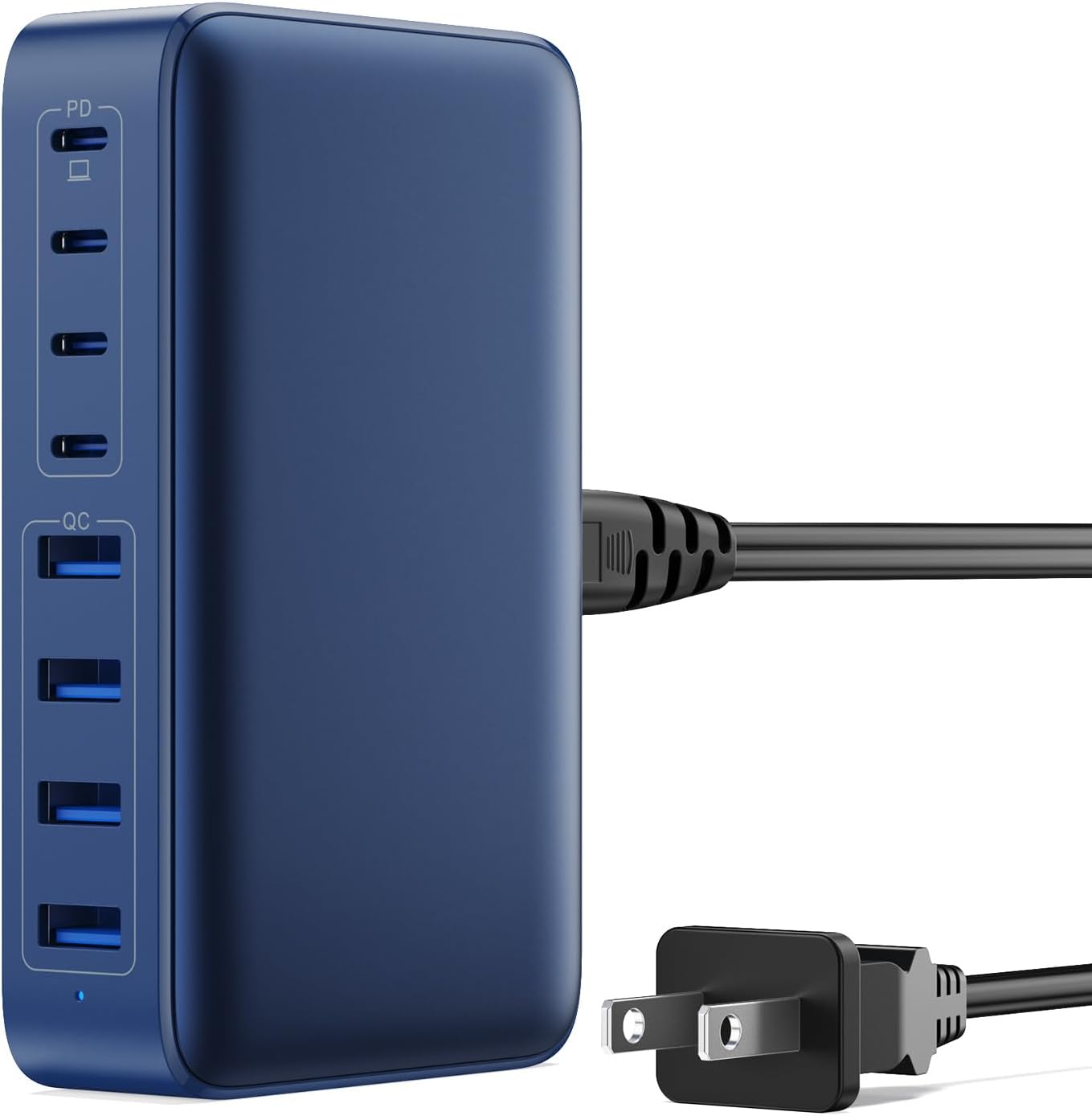 High-Efficiency USB C Charger, Powerful 200W GaN III Fast Charging Block for Mul...