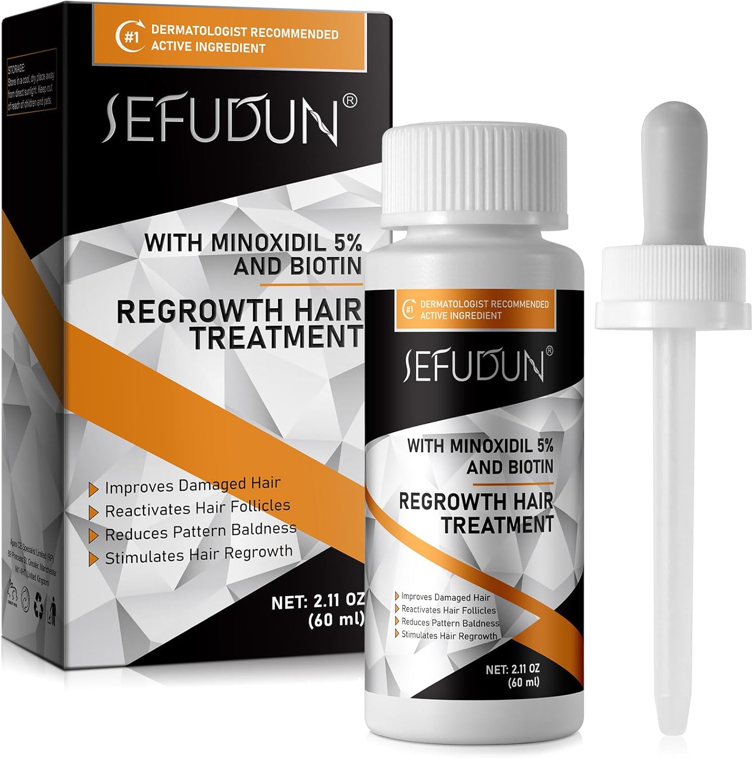 Hair Growth Serum with Biotin-Beard Growth Kit-Hair Care for Healthy Hair Beard...