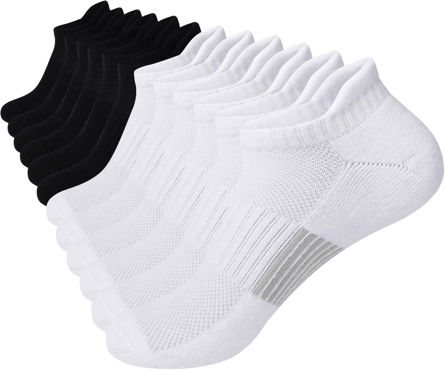 ILovDaisy Ankle Trainer Socks for Men Women, Cushioned Running Sports Socks Mens...