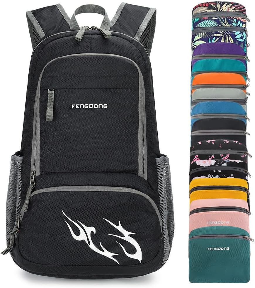 35L Lightweight Foldable Waterproof Packable Travel Small Hiking Backpack Daypac...