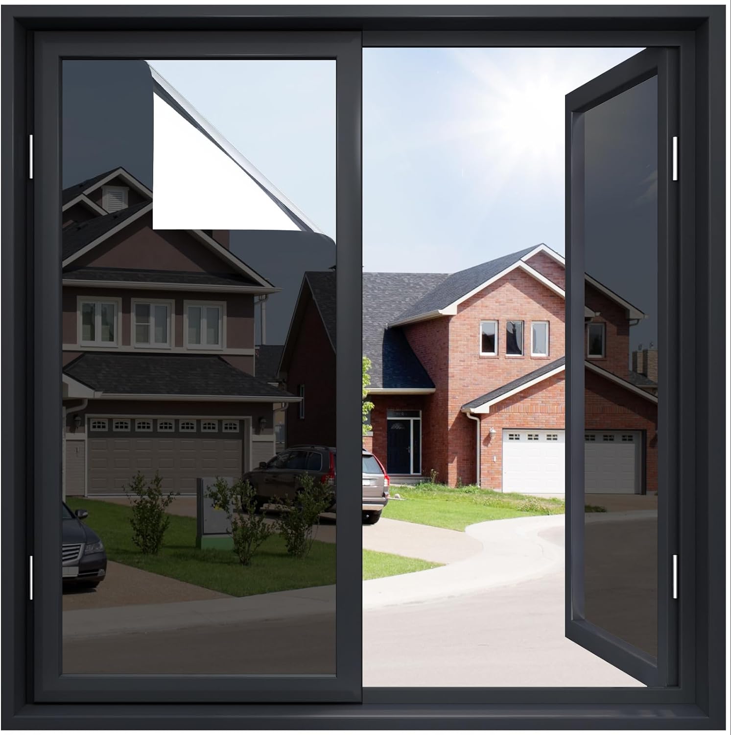 rabbitgoo One Way Window Film, Special Window Privacy Tint for Home, Innovative...