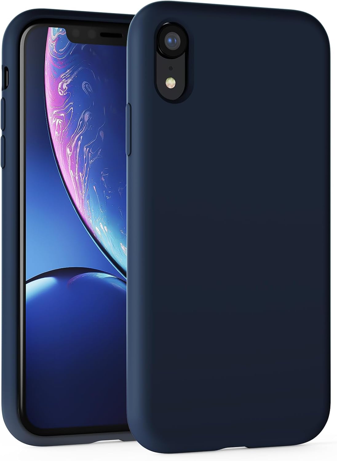 TAXXOE Silicone Case Compatible with iPhone XR Case Soft Ultra Slim Protective S...