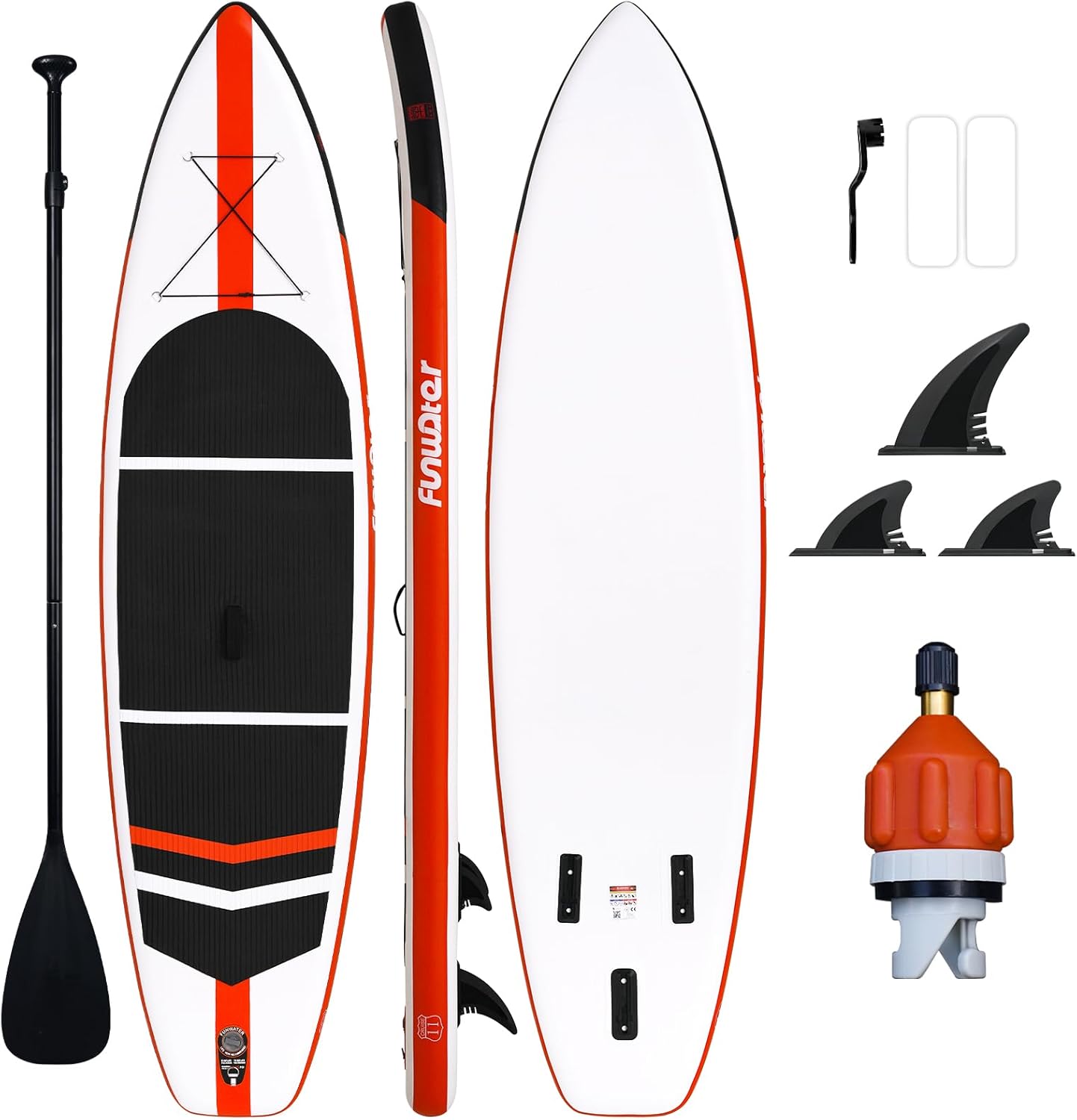 FunWater Stand Up Paddle Board Ultra-Light Inflatable Paddleboard with SUP Acces...