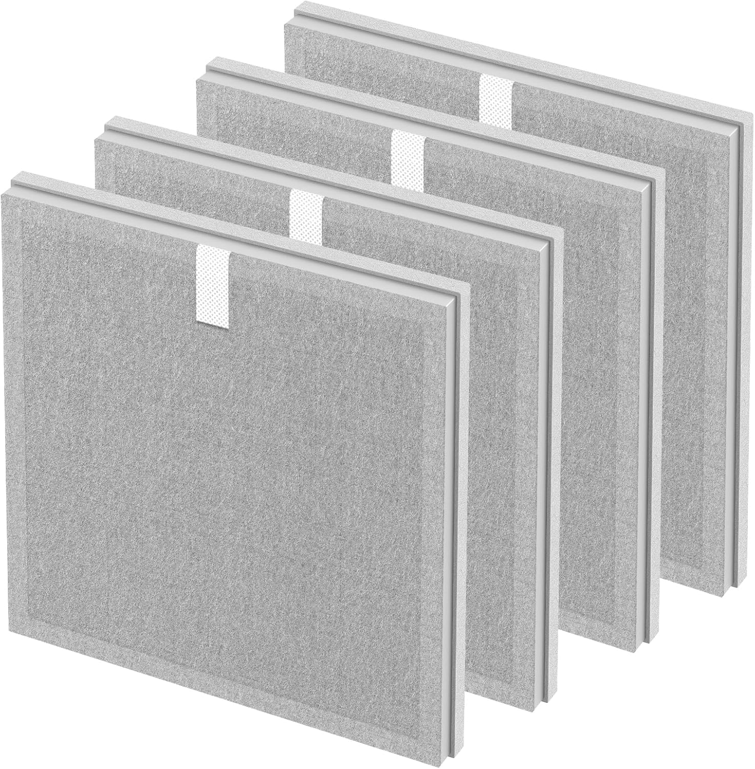 4 Pack 3-in-1 H13 True HEPA Replacement Filter Compatible with Pure Enrichment P...