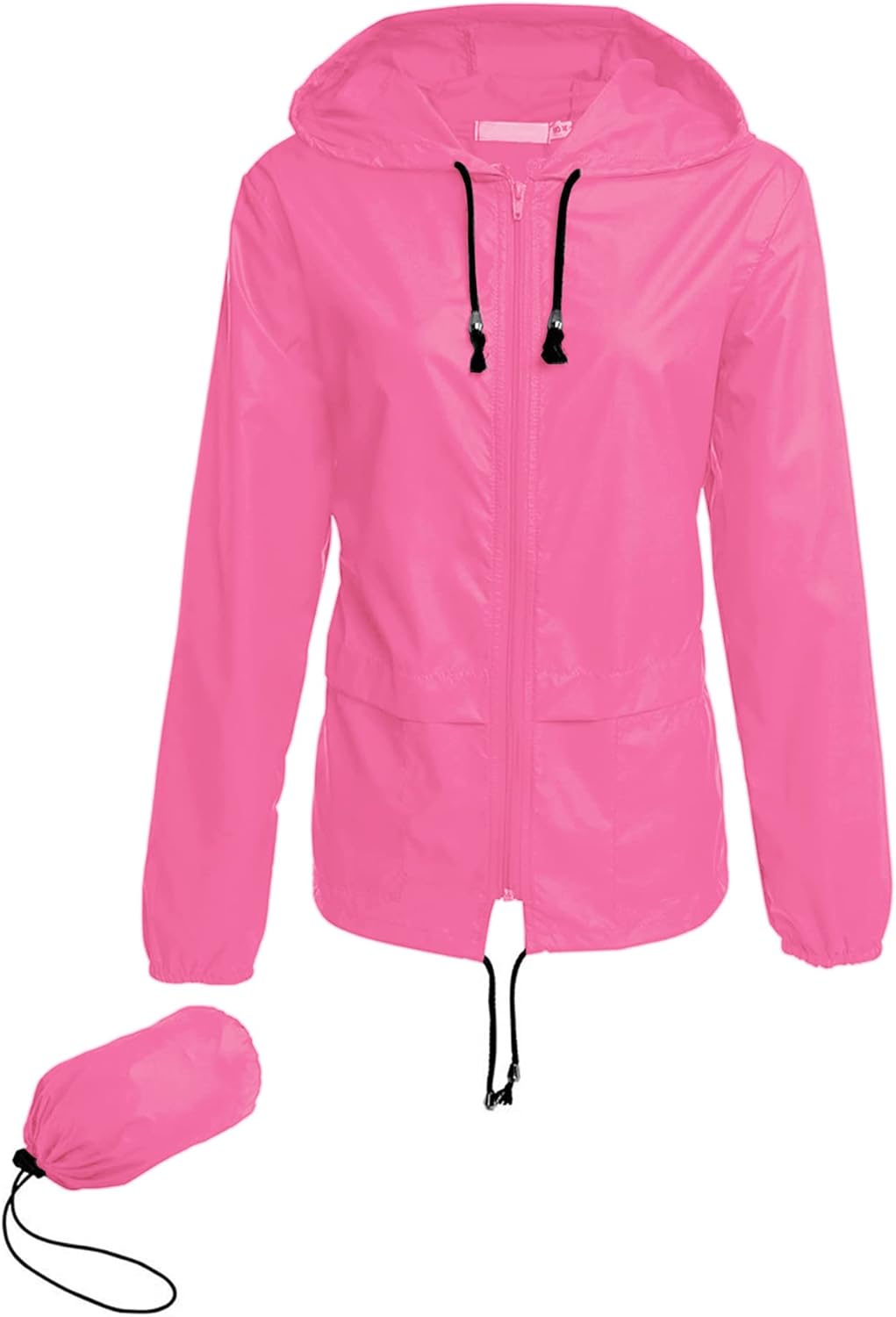 Avoogue Raincoat, Special Lightweight Waterproof Rain Jacket, Innovative Packabl...