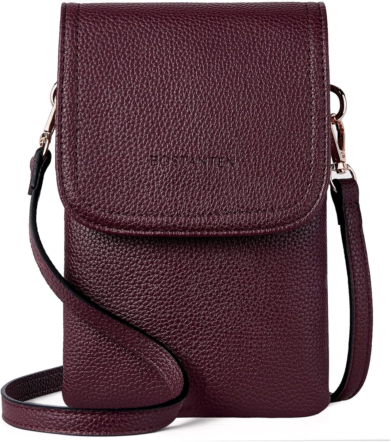 BOSTANTEN Crossbody Bag, Special Leather Small Crossbody Purse, Affordable Cell...