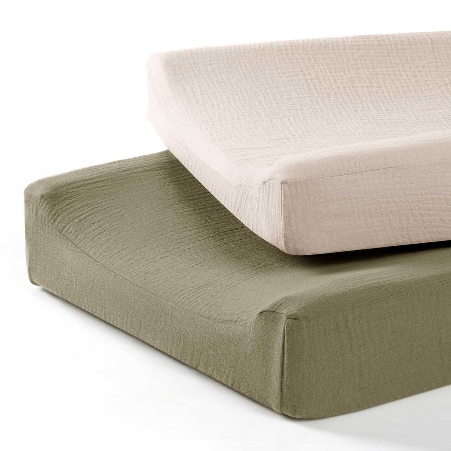 lulumoon Baby Changing Pad Cover: Muslin Diaper Changing Table Pad Cover - Chang...