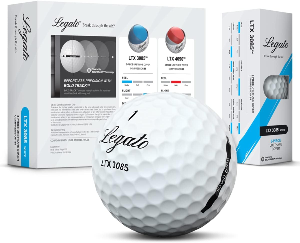 Legato Golf Balls, LTX 3085 | Designed to Help Gol...