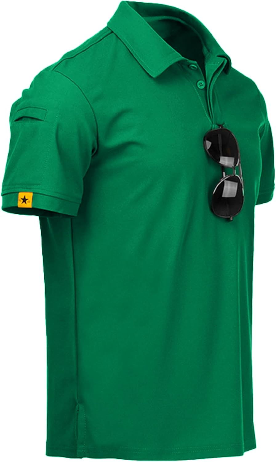 JACKETOWN Men Polo Shirt Short Sleeve Breathable Tennis Shirt Summer Tshirts Men...