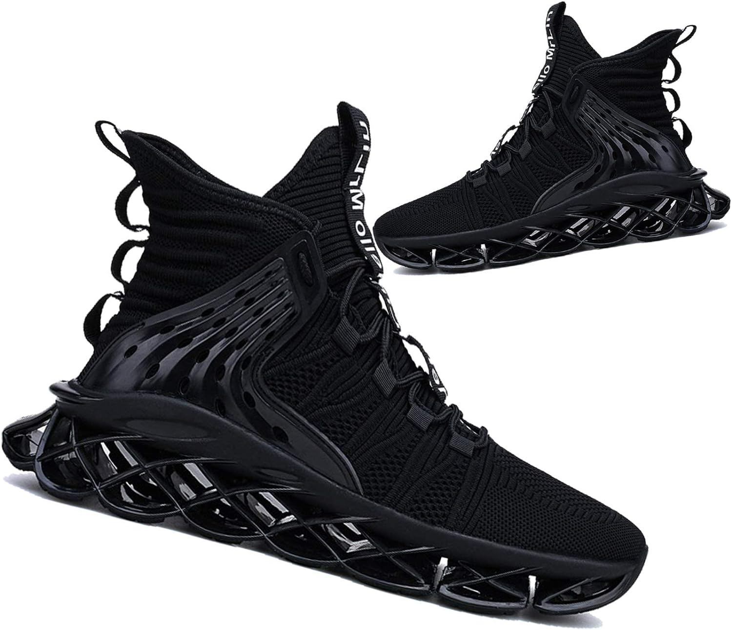 Hello MrLin Men's Running Shoes Non Slip Athletic Tennis Walking Blade Type Snea...