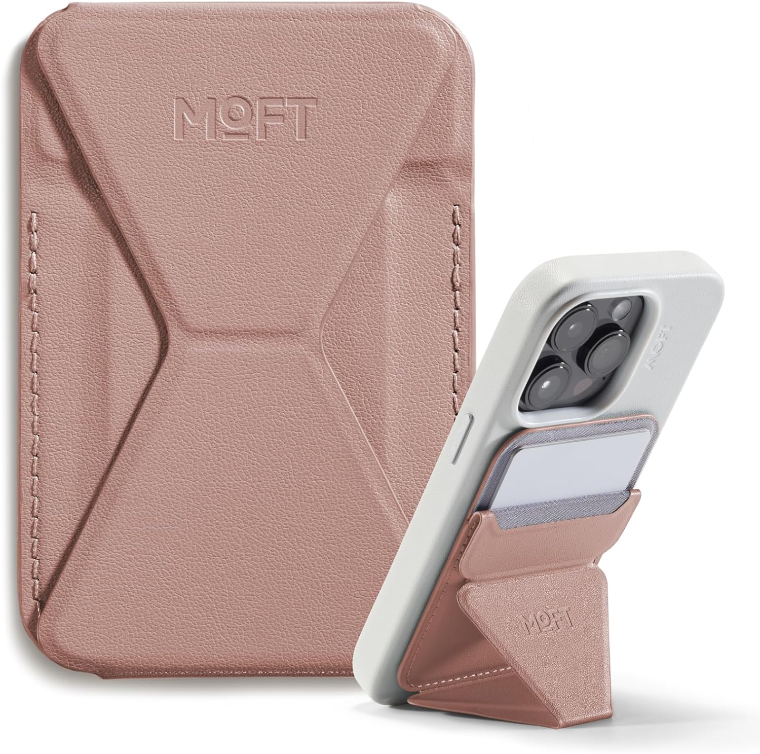 MOFT MagSafe Wallet Stand for iPhone 15/14/13/12 Series Compatible with MagSafe,...