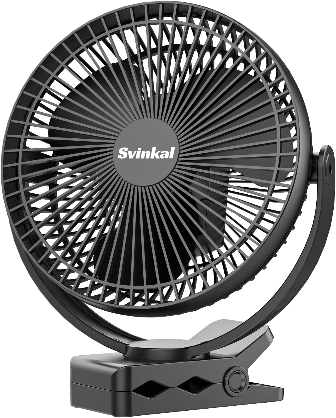 Portable Clip no Fan, 10000mAh Battery Powered Fan, Camping Desk Fan with Type C...