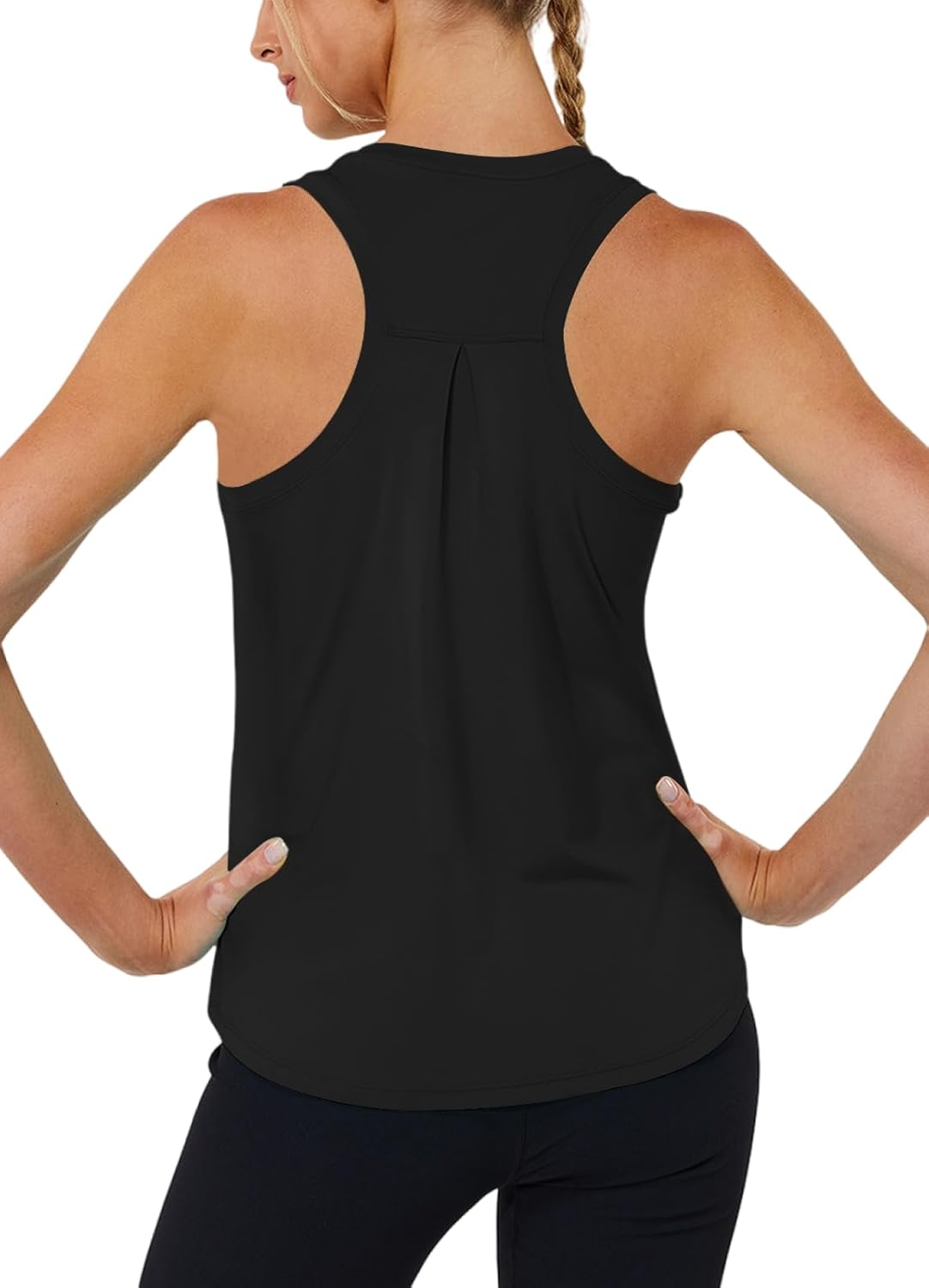 Workout Tank Tops for Women Racerback Tops Sleeveless Running Shirts Loose Fit A...
