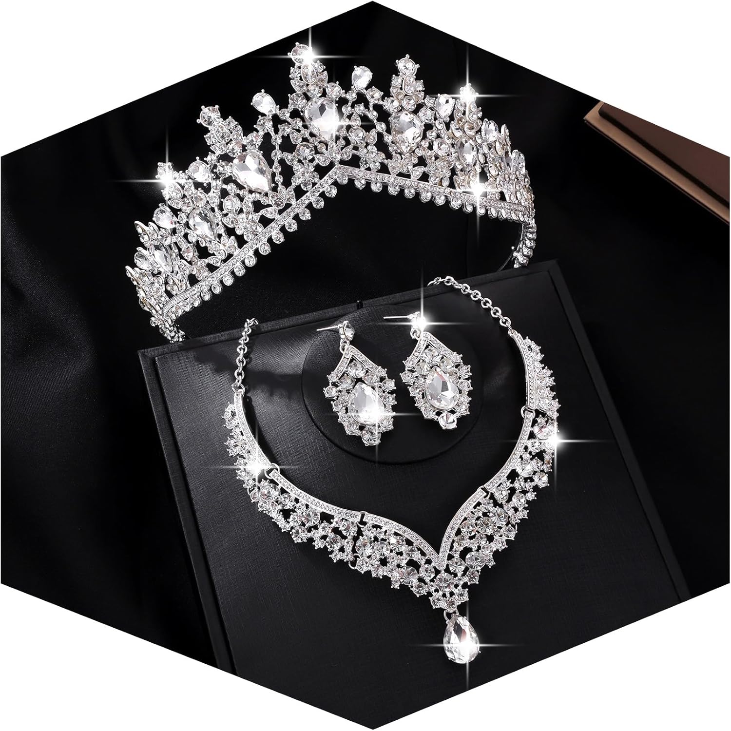 Kamirola Tiaras and Crowns, Special Tiara Earrings Necklace, Innovative Crystal...