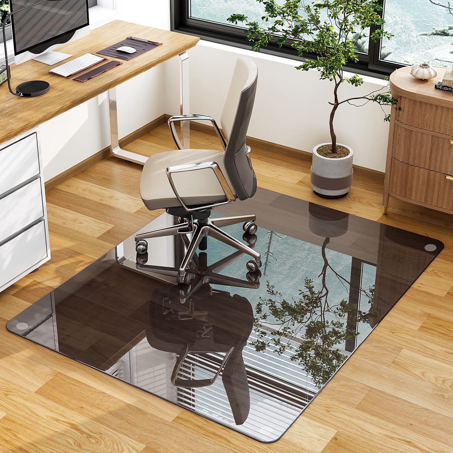 Tempered Glass Glass Office Chair Mat Reviews Top 13 Best Glass