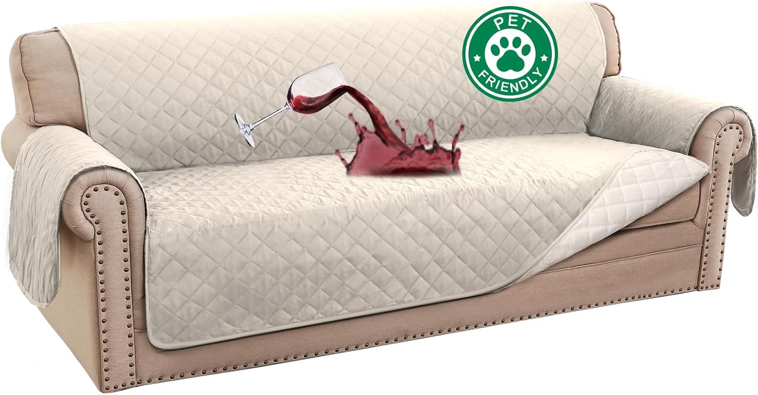 Turquoize 100% Waterproof Sofa Covers, Innovative Couch Cover Sofa Cover for Dog...