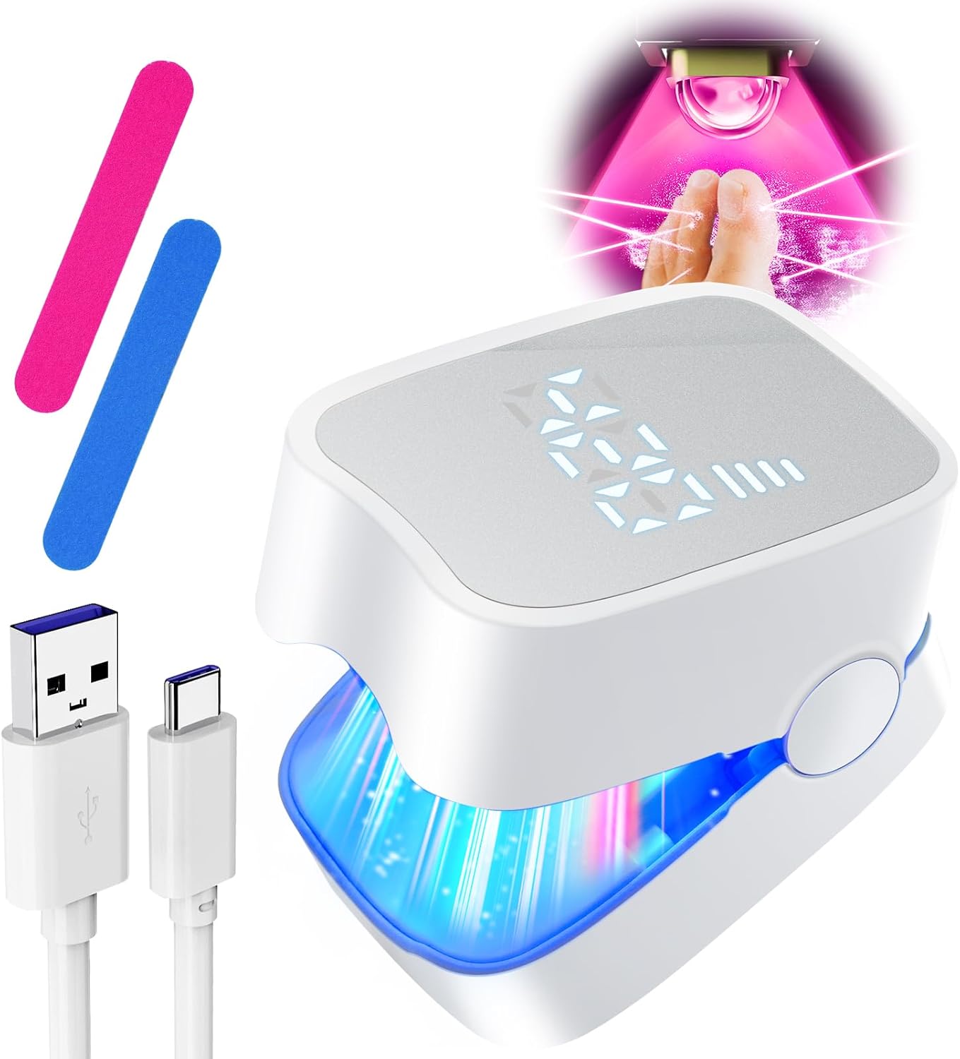 LOZLTX Upgrade Nail Fungus Laser Device with Time Display【Industry No.1 Laser T...