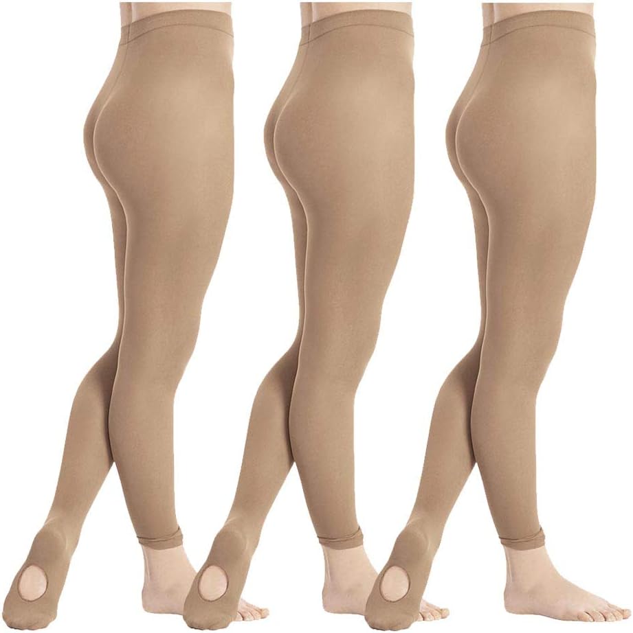 DIPUG Ballet Tights, Special Convertible Dance Tights, High-Quality Soft Transit...