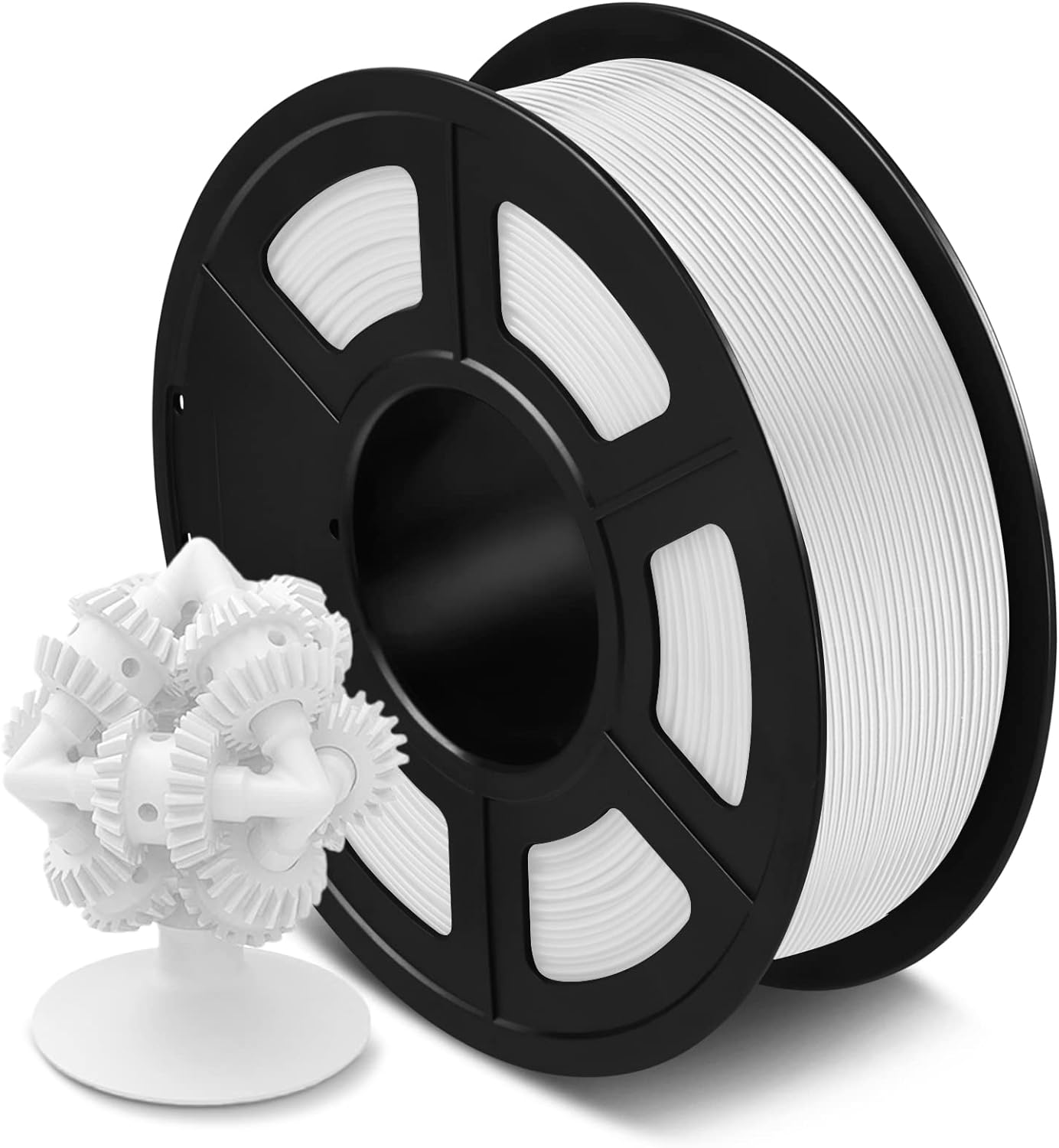 SUNLU ASA Filament 1.75mm, UV/Rain/Heat Resistant Tough 3D Printer Filament, Gre...
