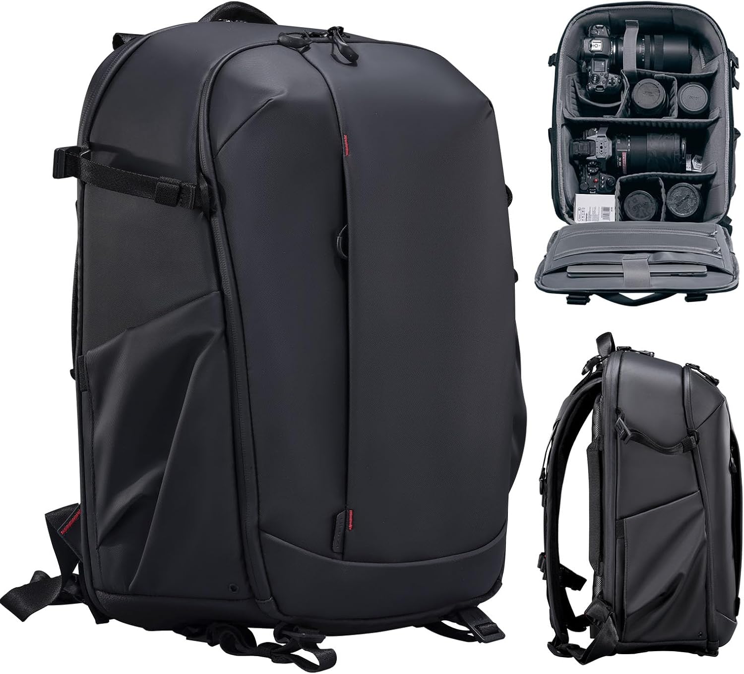 ULANZI Camera Backpack Professional Bag, Waterproof Photography Camera Case Anti...