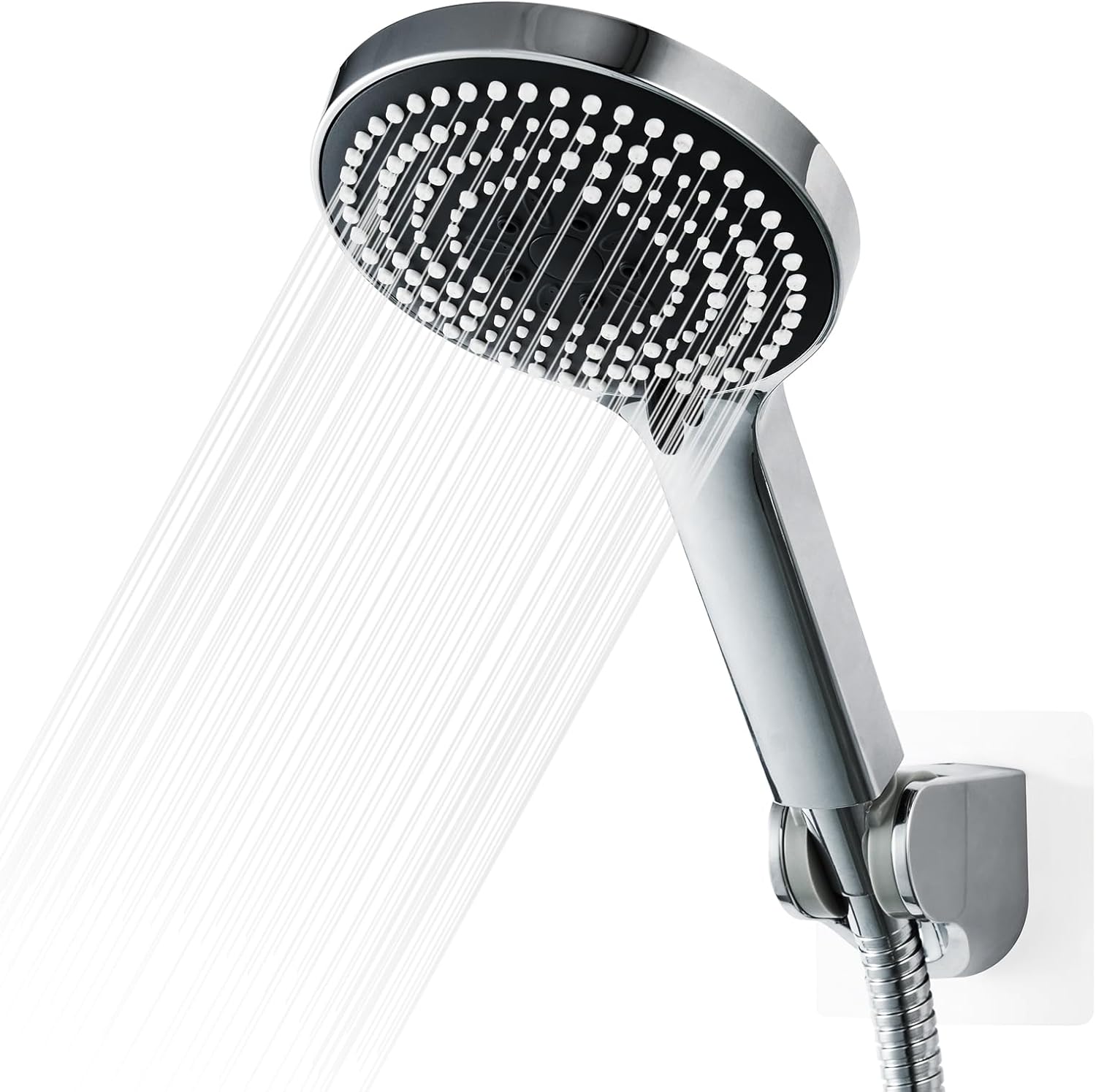 OFFO Shower Head and Hose Set, 6 Modes Handheld Shower Head Large Powerful Boost...