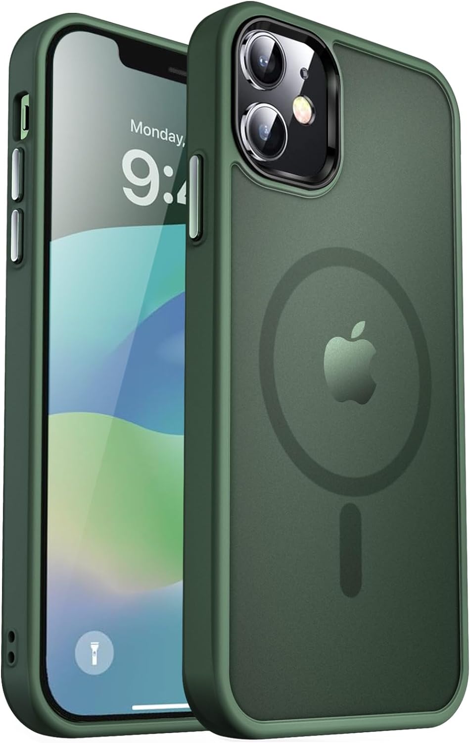 MOCCA Strong Magnetic for iPhone 12 Case/iPhone 12 Pro Case, [Compatible with Ma...