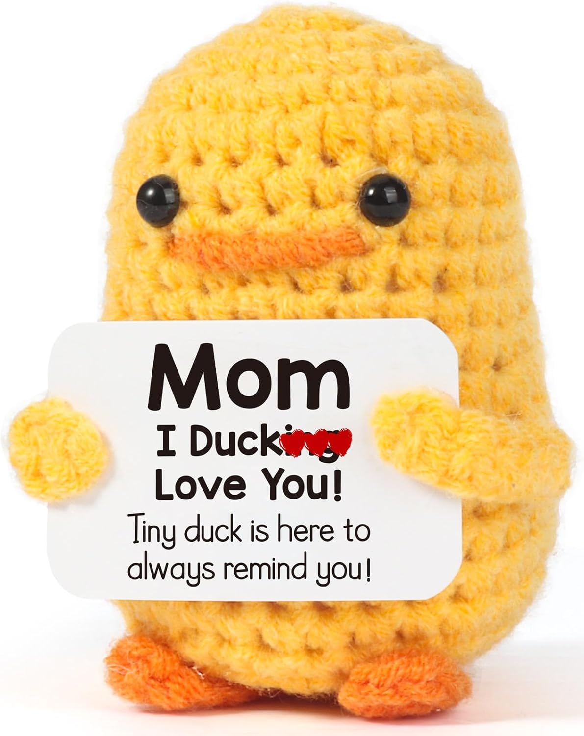 MBL Funny Birthday Gifts for Mom – Handmade Emotional Crochet Positive Support D...