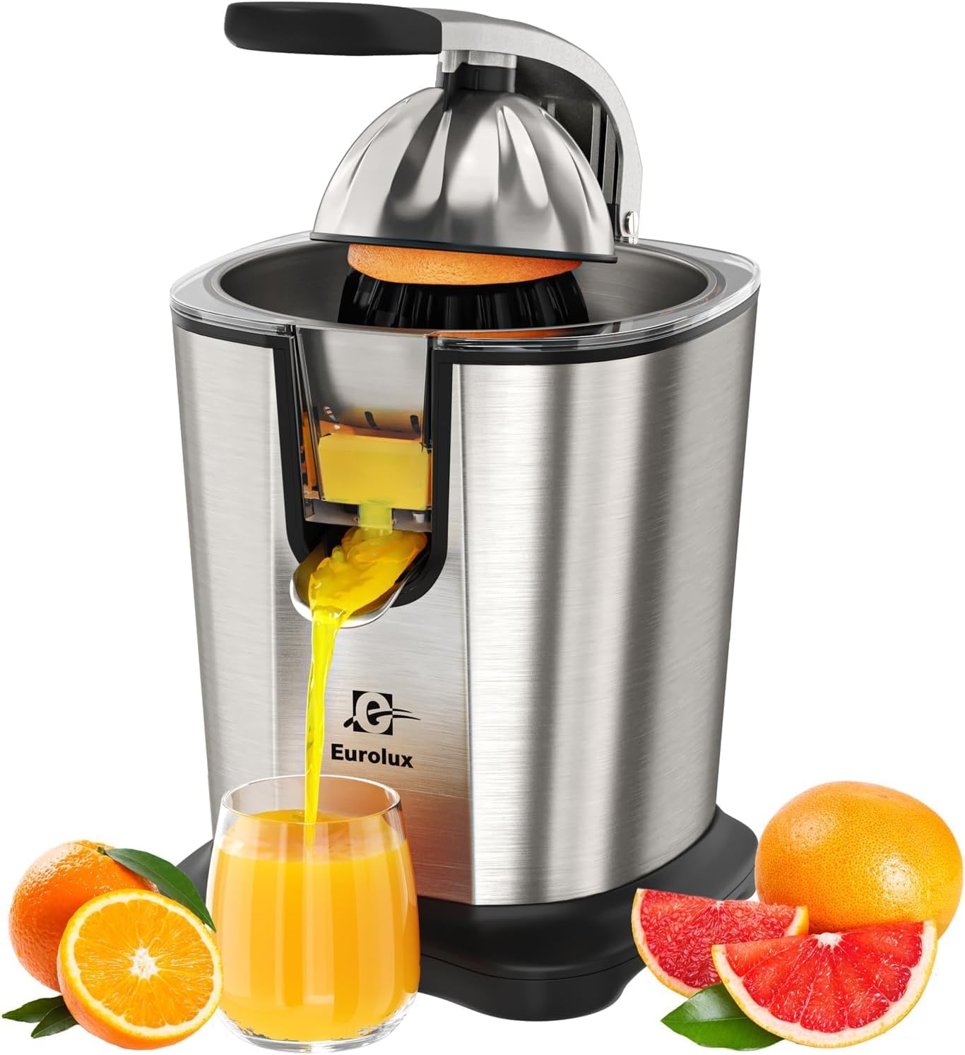 Eurolux Electric Citrus Juicer Power Pro - With 300 Watts of Power, This is The...