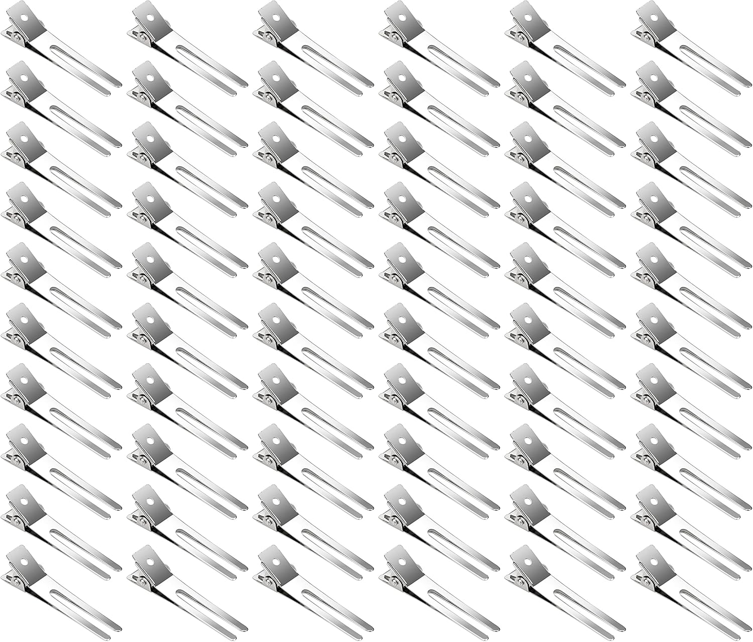 Beayuer Hairdressing Curl Clips 1.8 Inch Double Prong Curl Setting Section Hair...