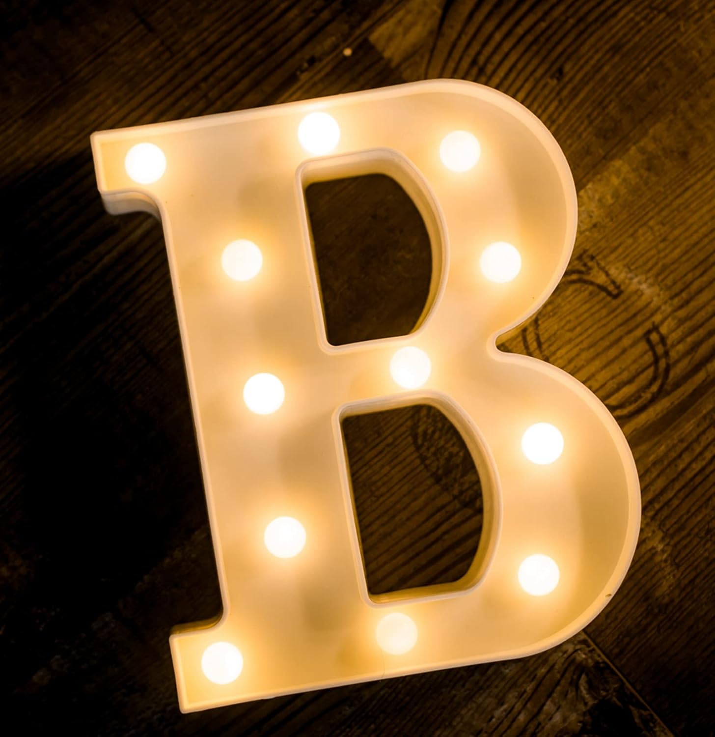 Foaky LED Letter Lights Sign Marquee Light Up Letters Sign for Night Light Weddi...