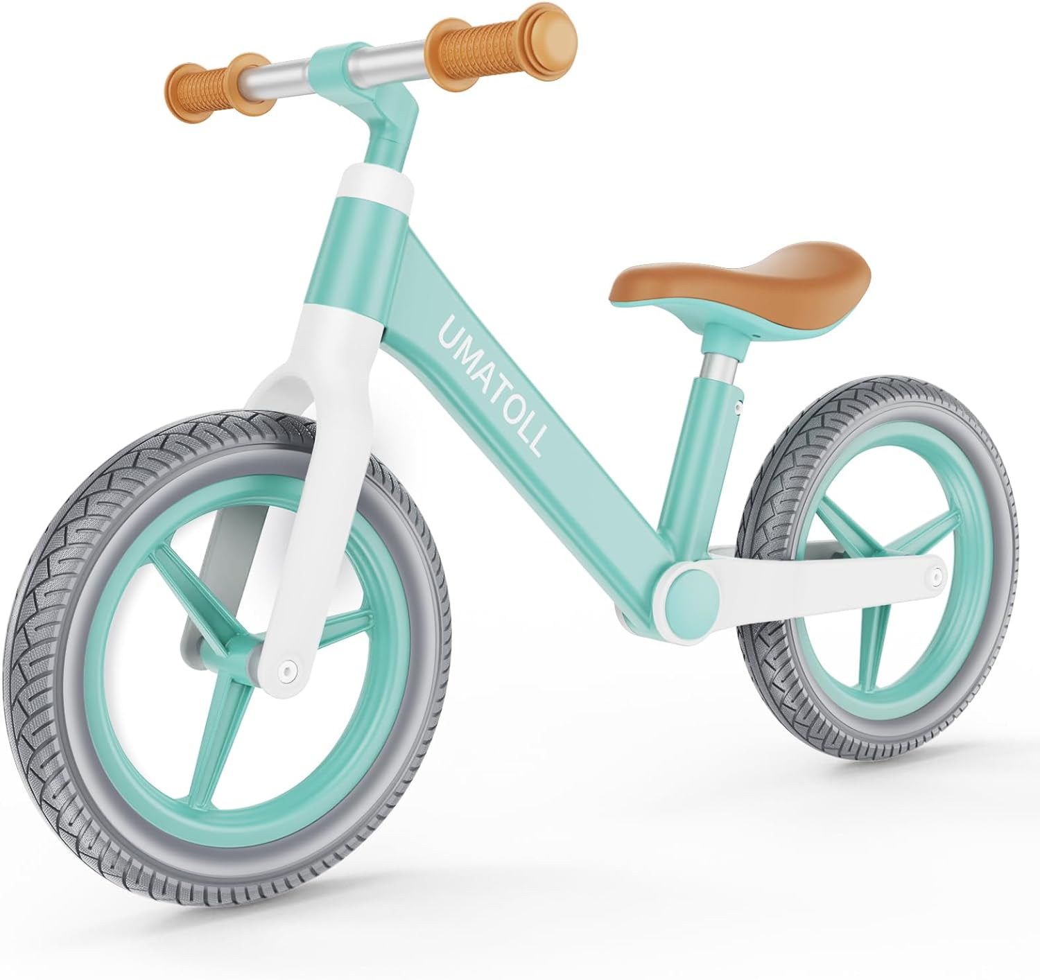 Umatoll 12 Inch Toddler Balance Bike, Age 2 to 5 Years Old, Ultra Light Nylon Fr...