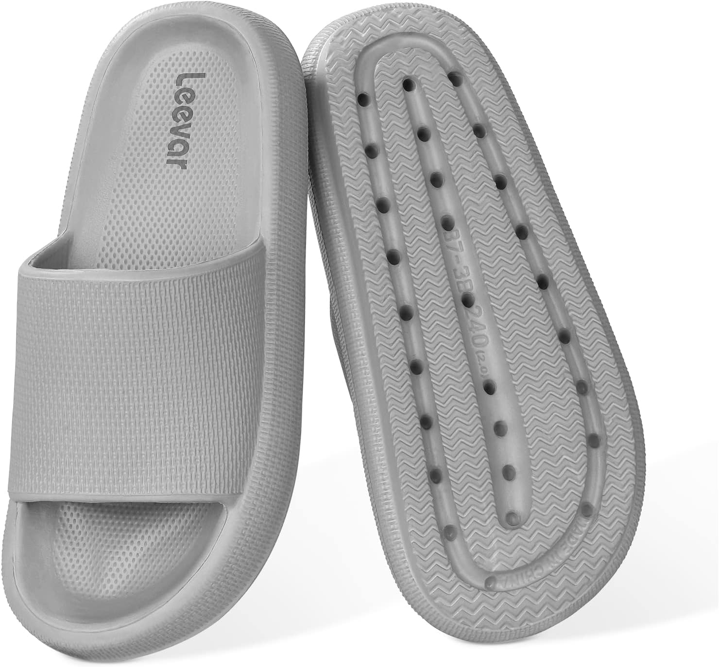 Leevar Cloud Slides for Women and Men - Soft, Comfy, Relax Cloud Slippers, Thick...