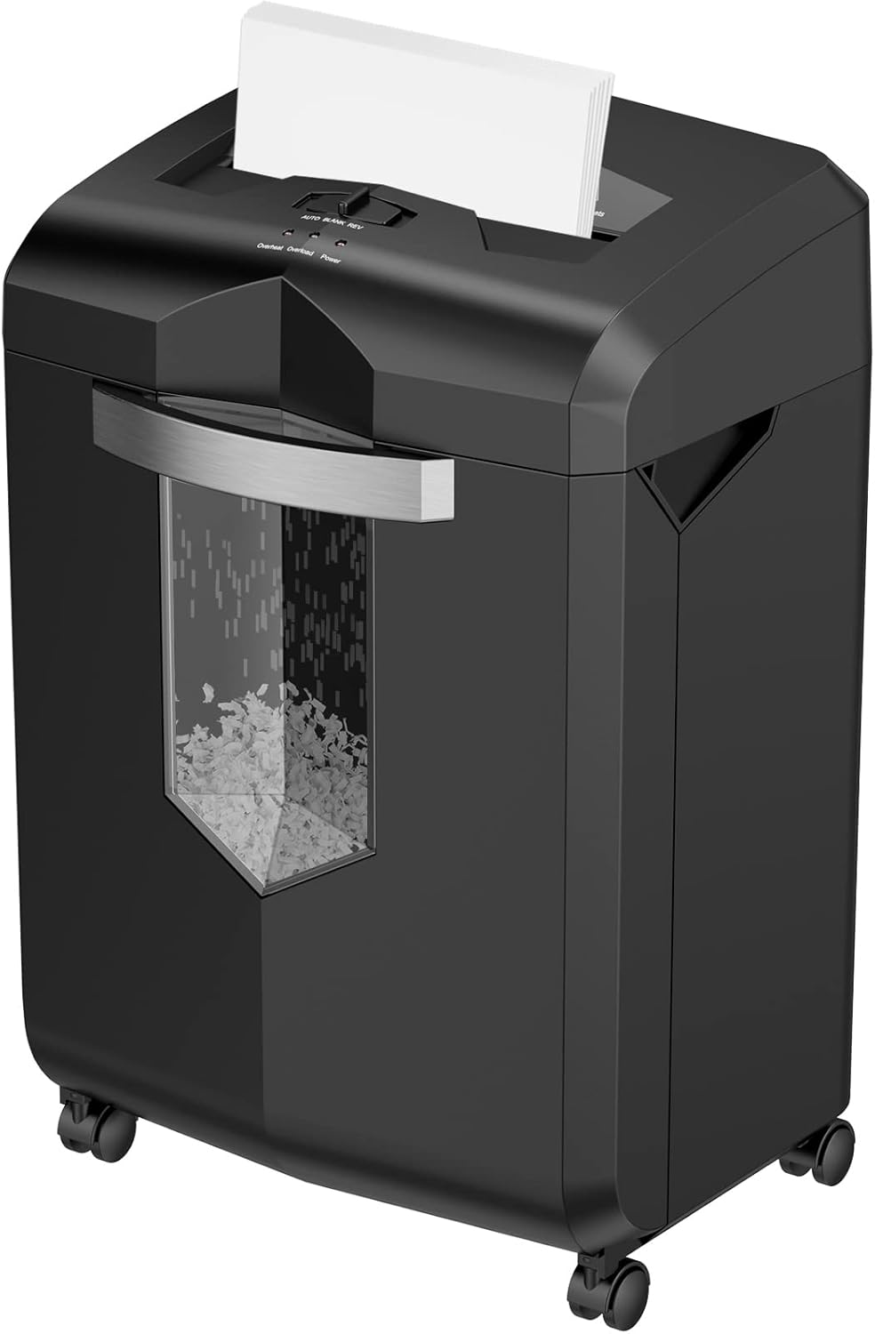 Bonsaii 16 Sheet Micro Cut Paper Shredder, P-4 High-Security, 60-Minute Heavy Du...