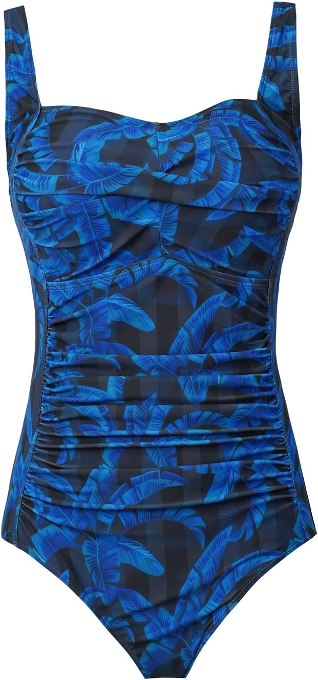 Aidotop Womens One Piece Swimsuit, Unique Swimsuit for Tummy Control with Ruched...