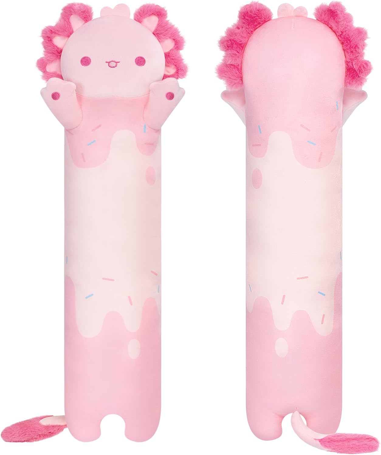 Mewaii Axolotl Plushies, Special 44in Long Plush Pillows, Cute Stuffed Animals,...